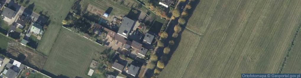Zdjęcie satelitarne U Jędrusia. Kwatery agroturystyczne.
