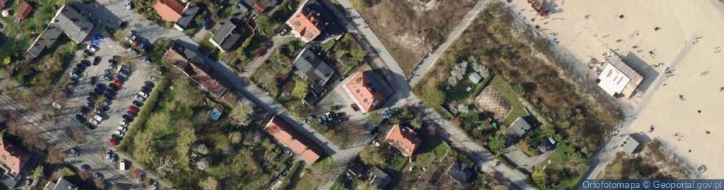 Zdjęcie satelitarne Villa Bałtycka Gdańsk | pensjonat | luksusowe apartamenty