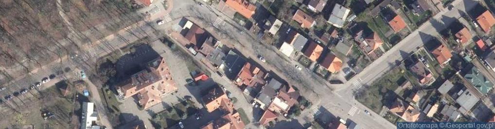 Zdjęcie satelitarne Villa pod Kotwicą Pokoje blisko morza Kołobrzeg