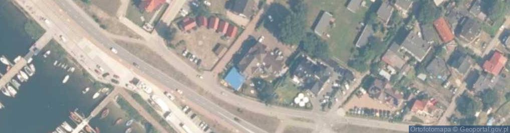 Zdjęcie satelitarne Willa Przystań