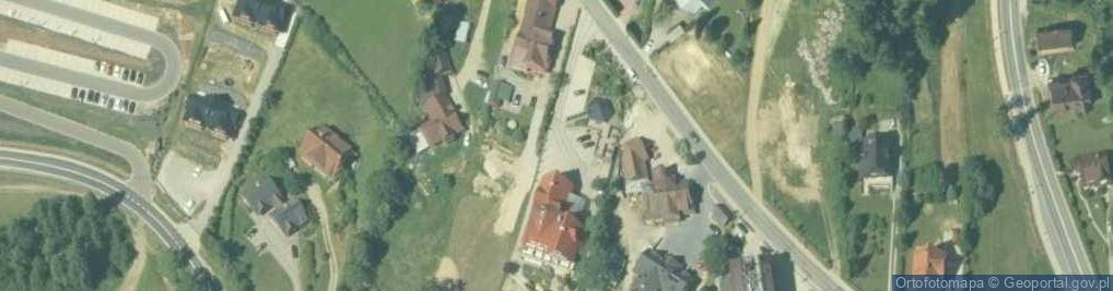 Zdjęcie satelitarne Willa Roztoka