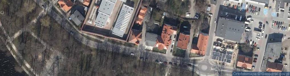 Zdjęcie satelitarne Żółty Domek
