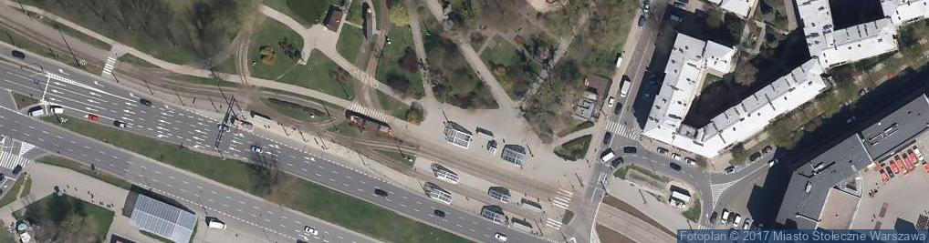 Zdjęcie satelitarne Metro Marymont