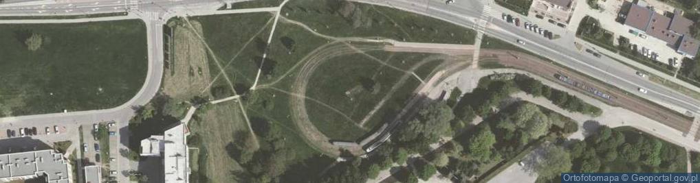 Zdjęcie satelitarne Mistrzejowice