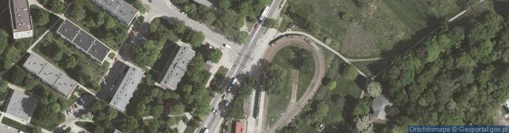 Zdjęcie satelitarne Wzgórza Krzesławickie