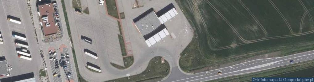 Zdjęcie satelitarne Pieprzyk - Stacja paliw