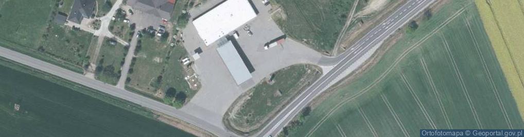 Zdjęcie satelitarne Pieprzyk - Stacja paliw