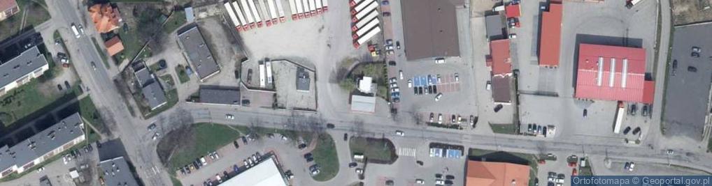Zdjęcie satelitarne Pieprzyk - Stacja paliw