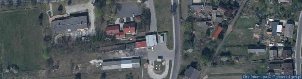 Zdjęcie satelitarne Pieprzyk - Stacja paliw