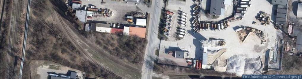 Zdjęcie satelitarne Pieprzyk - Stacja paliw
