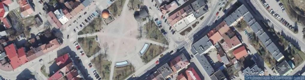 Zdjęcie satelitarne Pieprzyk - Stacja paliw