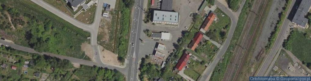 Zdjęcie satelitarne Pieprzyk - Stacja paliw
