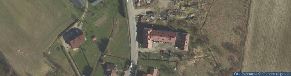 Zdjęcie satelitarne Pierogi Lapanowskie