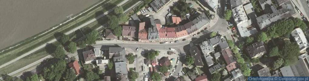 Zdjęcie satelitarne Przystanek Pierogarnia - Stacja Dębniki