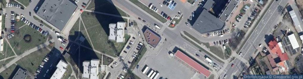Zdjęcie satelitarne Centrum