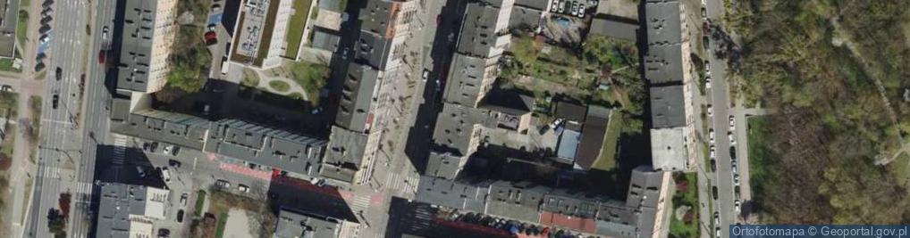 Zdjęcie satelitarne Gdynianka