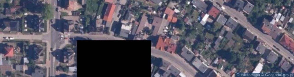 Zdjęcie satelitarne Karolina Paź, Przedsiebiorstwo Handlowo-Usługowe Pizzeria Na Łącznej