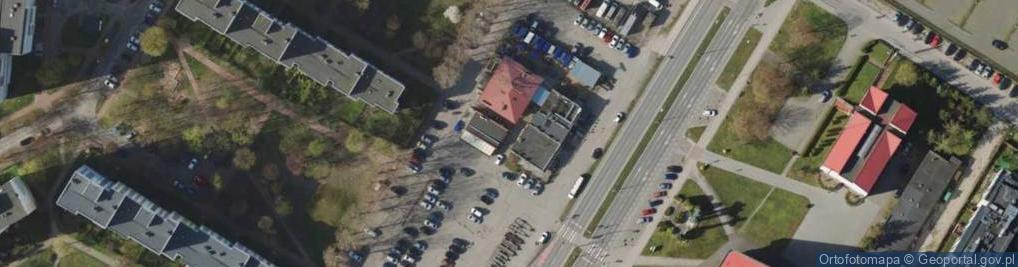 Zdjęcie satelitarne Krokodyl
