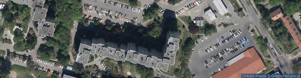 Zdjęcie satelitarne La Favorita Pizza Katarzyna Malińska Tomasz Fila