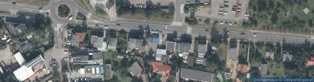 Zdjęcie satelitarne Ninja Pizza