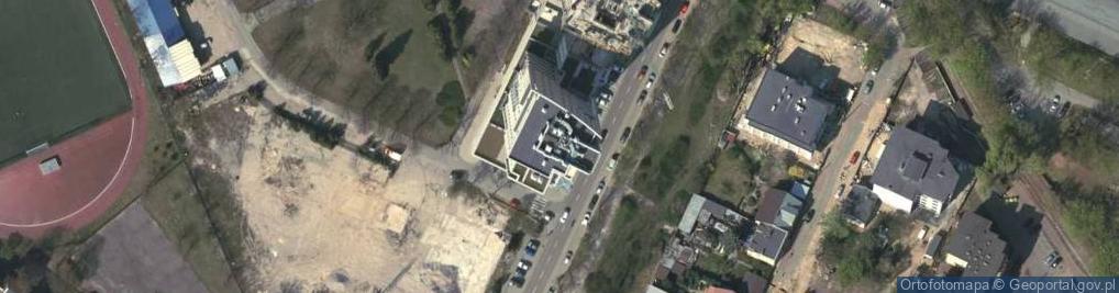 Zdjęcie satelitarne Pizza 24 Pruszków