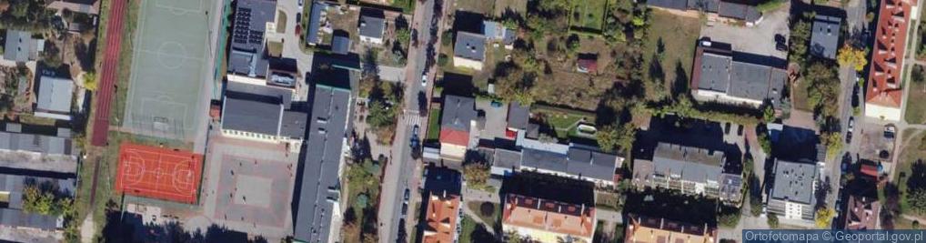 Zdjęcie satelitarne Pizza u Dawida