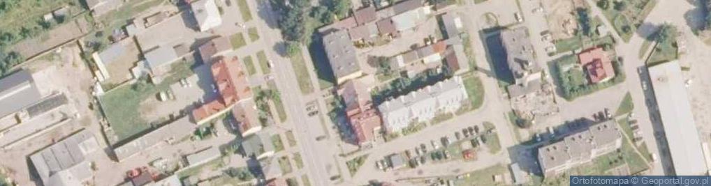 Zdjęcie satelitarne Pizzeria