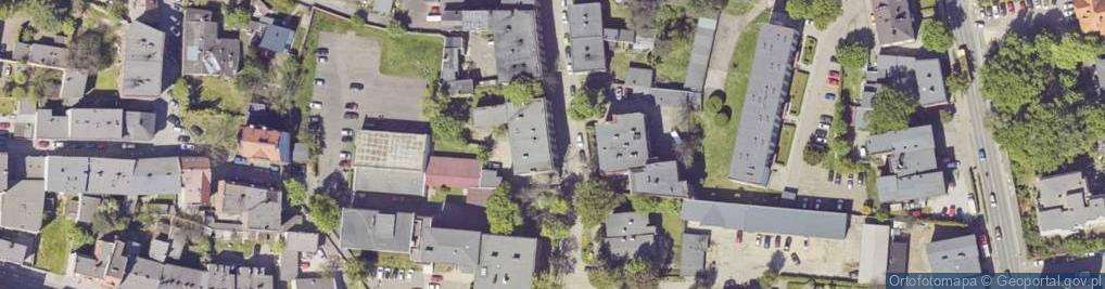 Zdjęcie satelitarne u Wronów