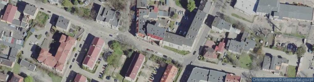 Zdjęcie satelitarne z Pizzerią Cliff Mateusz Cieśliński