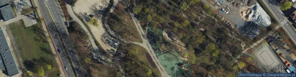 Zdjęcie satelitarne Park Leśny