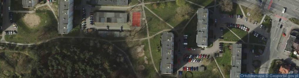 Zdjęcie satelitarne Plac zabaw, Ogródek, Morska