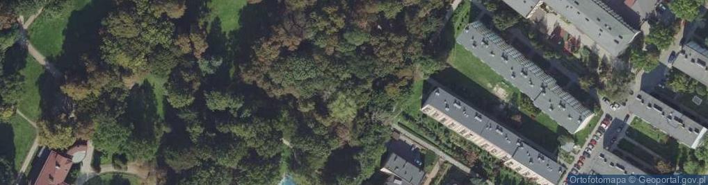 Zdjęcie satelitarne Plac zabaw, Ogródek, Pod Parkiem