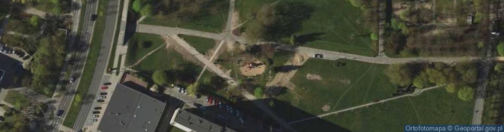 Zdjęcie satelitarne Plac zabaw, Ogródek