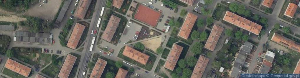 Zdjęcie satelitarne Plac zabaw, Ogródek