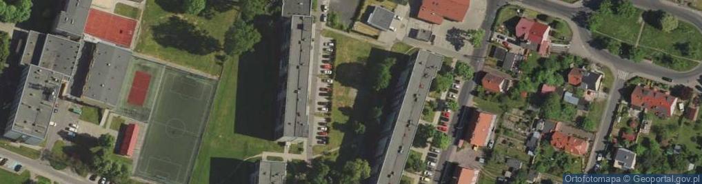 Zdjęcie satelitarne Plac zabaw, Ogródek