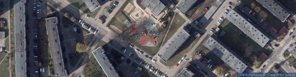 Zdjęcie satelitarne Plac zabaw, Ogródek