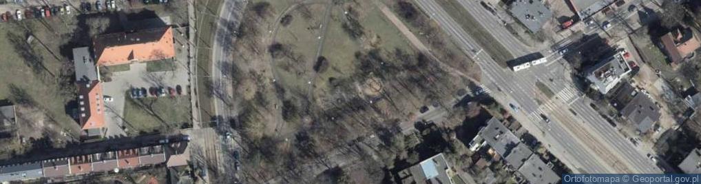 Zdjęcie satelitarne Plac zabaw, Ogródek