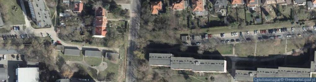 Zdjęcie satelitarne Plac zabaw, Ogródek