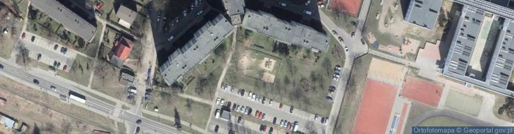 Zdjęcie satelitarne Plac zabaw, Ogródek