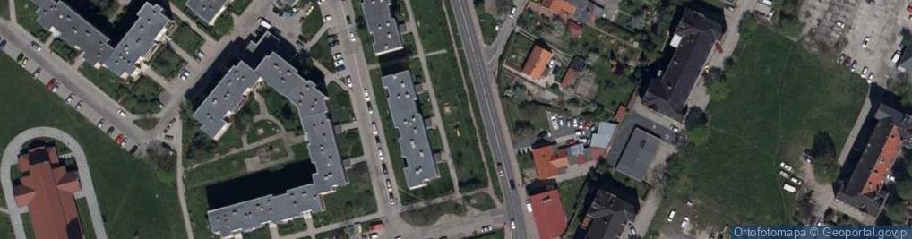 Zdjęcie satelitarne Plac zabaw, Ogródek