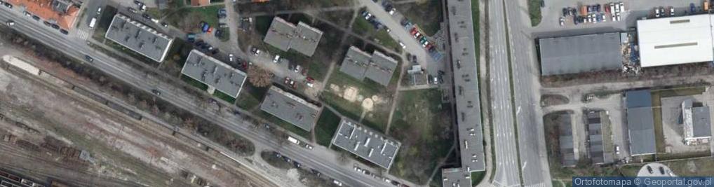Zdjęcie satelitarne Plac zabaw, Ogródek
