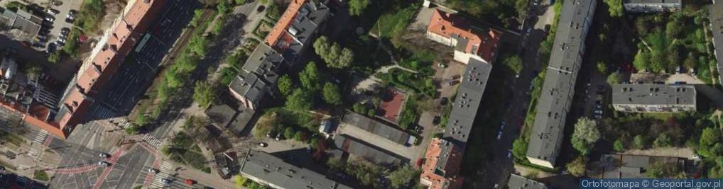 Zdjęcie satelitarne Plac zabaw, Ogródek