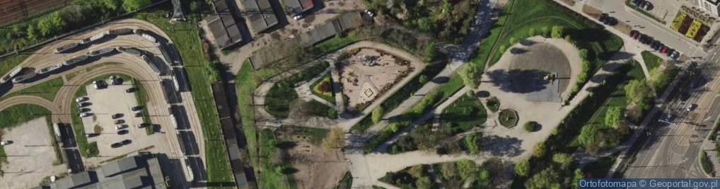 Zdjęcie satelitarne Plac zabaw, Ogródek