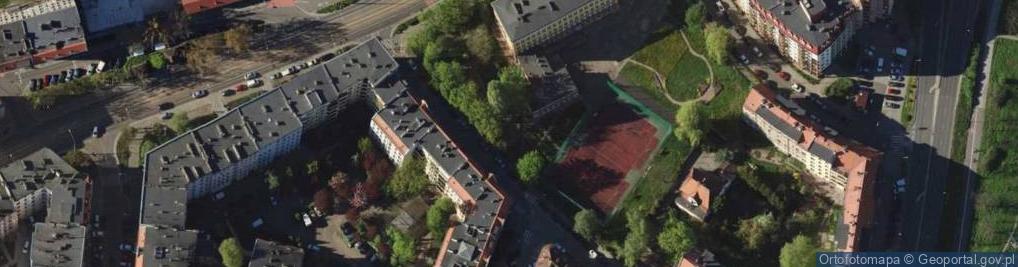 Zdjęcie satelitarne Plac zabaw, Ogródek
