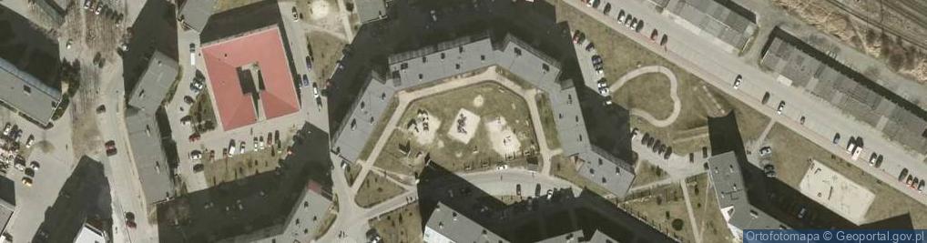 Zdjęcie satelitarne Plac zabaw, Ogródek