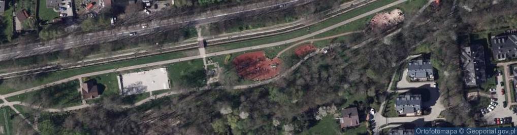 Zdjęcie satelitarne Plac zabaw, Ogródek