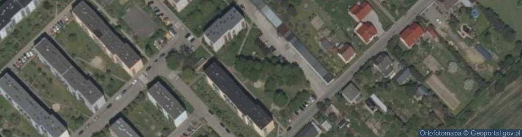 Zdjęcie satelitarne Plac zabaw, Ogródek