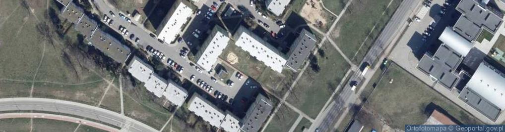 Zdjęcie satelitarne Plac zabaw, Ogródek