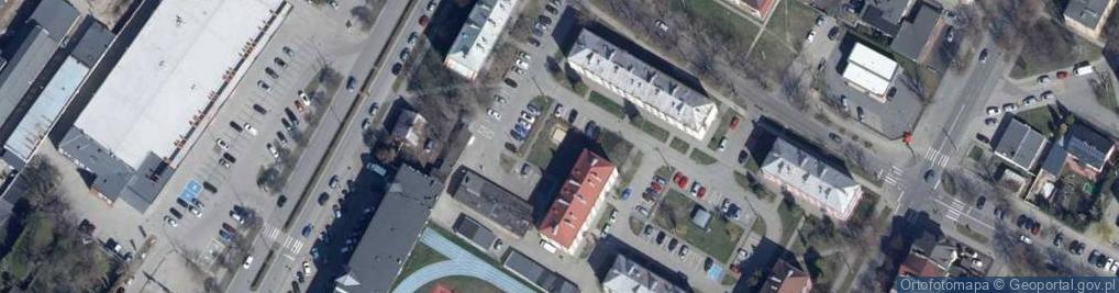 Zdjęcie satelitarne Plac zabaw, Ogródek