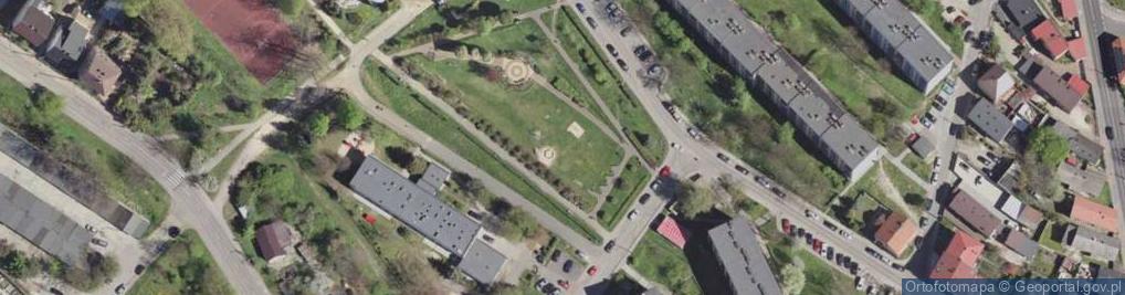 Zdjęcie satelitarne Plac zabaw, Ogródek